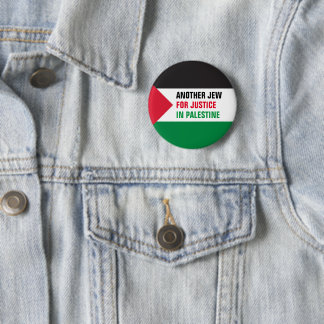 Chapa Redonda De 5 Cm Otro judío por la justicia en Palestina