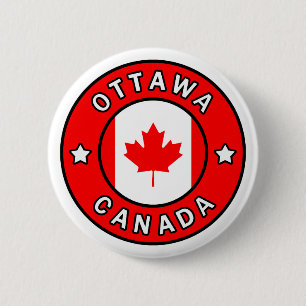Chapa Redonda De 5 Cm Ottawa Canada