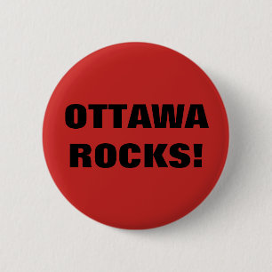 CHAPA REDONDA DE 5 CM ¡OTTAWA ROCKS!