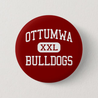 Chapa Redonda De 5 Cm Ottumwa - bulldoges - High School secundaria -