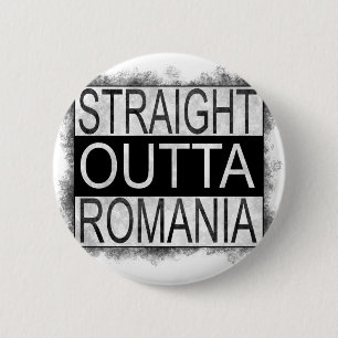Chapa Redonda De 5 Cm Outta recto Rumania