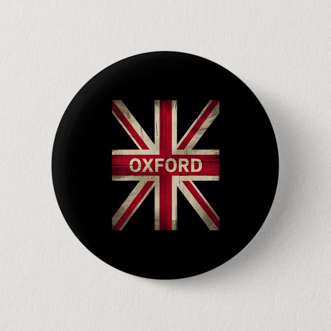 Chapa Redonda De 5 Cm Oxford England Britain Uk History Vacation Souveni (Anverso)