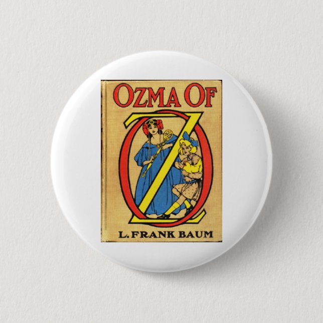Chapa Redonda De 5 Cm Ozma De Oz (Anverso)