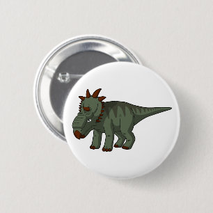 Chapa Redonda De 5 Cm Pachyrhinosaurus