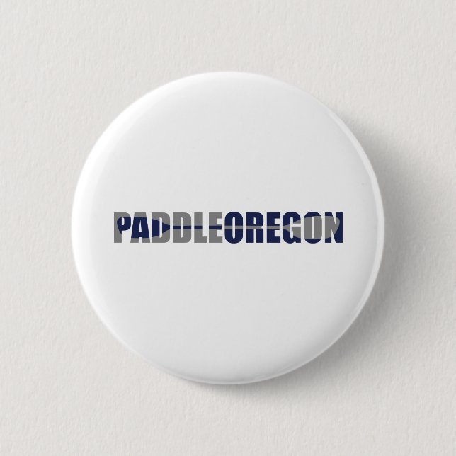 Chapa Redonda De 5 Cm Paddle Oregon Kayaking (Anverso)