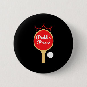Chapa Redonda De 5 Cm Paddle Prince Ping Pong Fun Cuesta Mesa Tenis Gif