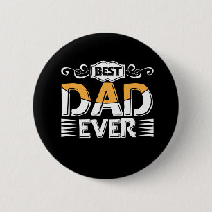 Chapa Redonda De 5 Cm Padre de regalos   Mejor Papá Nunca