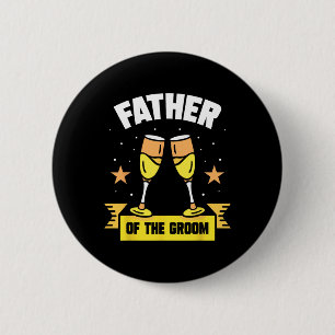 Chapa Redonda De 5 Cm Padre Del Novio Frases De La Fiesta De Boda Solter