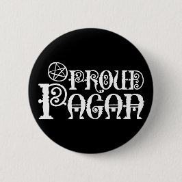 Chapa Redonda De 5 Cm Pagan orgulloso