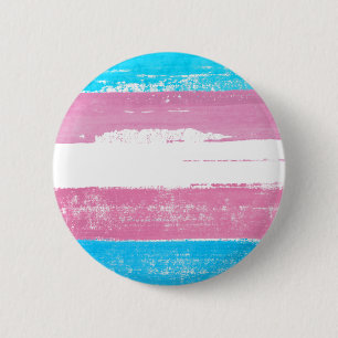 Chapa Redonda De 5 Cm Paint Trans Pride