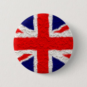 Chapa Redonda De 5 Cm País de bandera nacional de la Unión