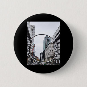 Chapa Redonda De 5 Cm Paisaje urbano Montreal Sticker