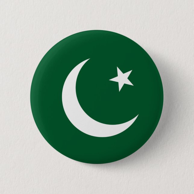 Chapa Redonda De 5 Cm Pakistán (Anverso)