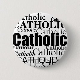 Chapa Redonda De 5 Cm Palabra Católica