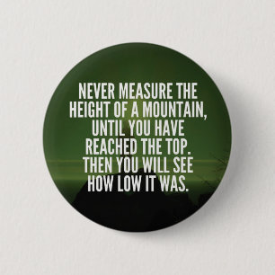 Chapa Redonda De 5 Cm Palabras motivacionales - Montaña