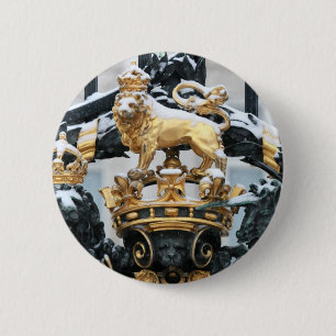 Chapa Redonda De 5 Cm Palacio de Buckingham Londres