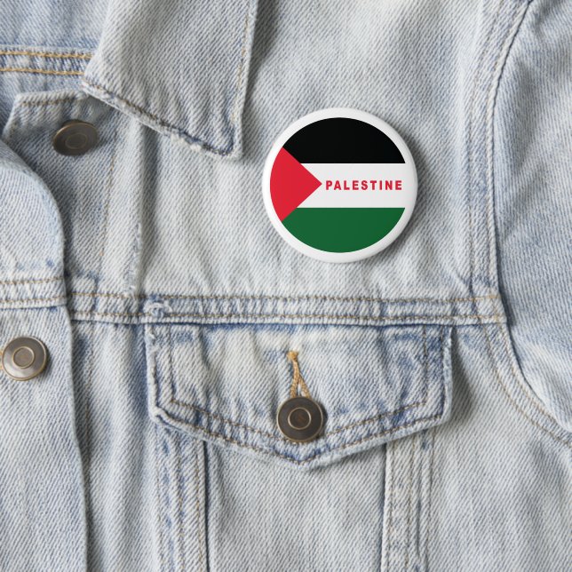 Chapa Redonda De 5 Cm Palestina (In situ)
