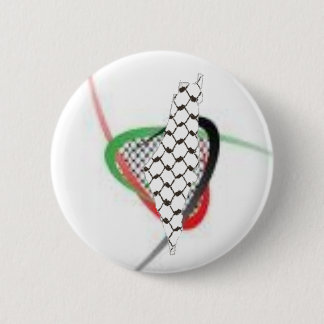Chapa Redonda De 5 Cm Palestina en nuestros corazones