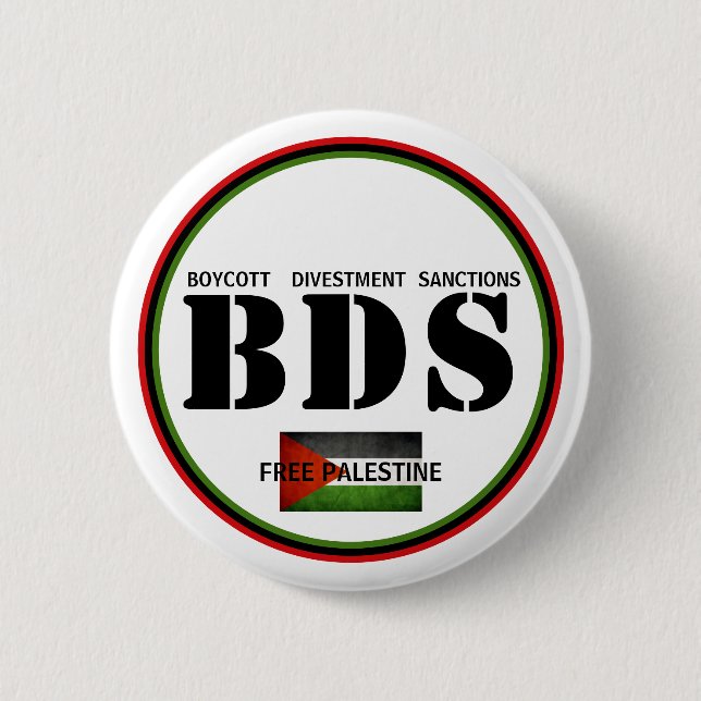 Chapa Redonda De 5 Cm Palestina libre (Anverso)