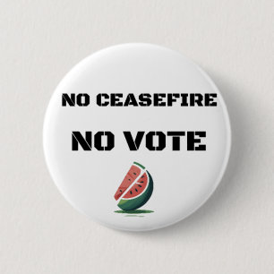 CHAPA REDONDA DE 5 CM PALESTINA LIBRE DE AGUA NO CESARÁ EL FUEGO NI VOTA