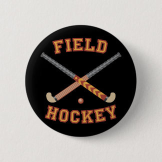 Chapa Redonda De 5 Cm Palos de hockey sobre hierba