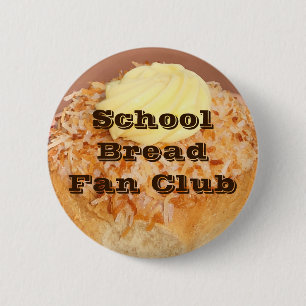 Chapa Redonda De 5 Cm Pan de la escuela