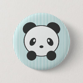 Chapa Redonda De 5 Cm Panda