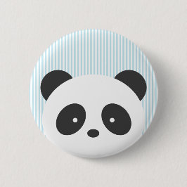 Chapa Redonda De 5 Cm Panda