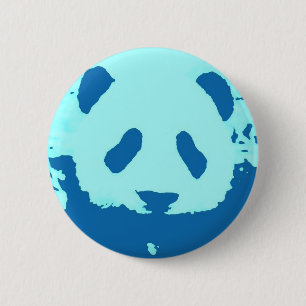 Chapa Redonda De 5 Cm Panda del bebé
