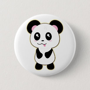 Chapa Redonda De 5 Cm pandas "panda bears" "panda bear baby" "kawaii pan
