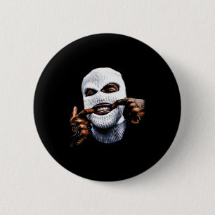 Chapa Redonda De 5 Cm Pandilla Divertida Gángster Gangsta Hip Hop Hiphop