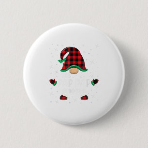 Chapa Redonda De 5 Cm Pap Pap Gnome Buffalo Plaid Matching Ch