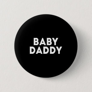 Chapa Redonda De 5 Cm Papa Bebé Divertido Padres Nuevos y Futuros Día de