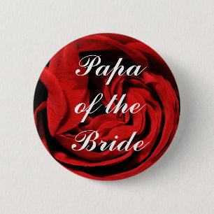Chapa Redonda De 5 Cm Papá de la novia