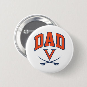 Chapa Redonda De 5 Cm Papá de los Virginia Cavaliers