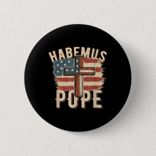 Chapa Redonda De 5 Cm Papa León Xiv Iglesia Católica Fe Cristiana Papa