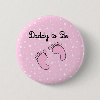 Chapa Redonda De 5 Cm Papá para ser (Chica)