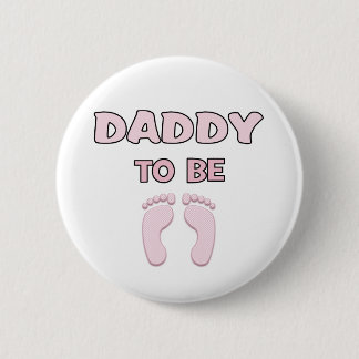 Chapa Redonda De 5 Cm Papá para ser (Chica)
