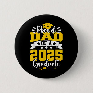 Chapa Redonda De 5 Cm Papá Senior 2025 Regalos Orgullosos Papá De Un Cl
