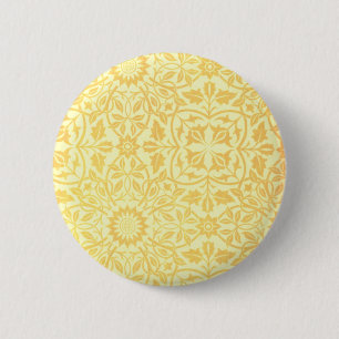 Chapa Redonda De 5 Cm Papel del techo del lugar de William Morris San