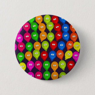Chapa Redonda De 5 Cm Papel pintado del globo