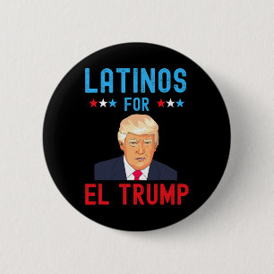 Chapa Redonda De 5 Cm Para El Trump - Orgulloso Día de Elecciones de Tru
