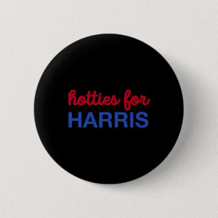 Chapa Redonda De 5 Cm Para Harris 24 Hotties For Harris 2024 Tee