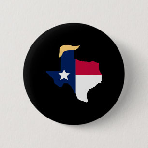 Chapa Redonda De 5 Cm Para las elecciones de Trump 2020, la bandera de T