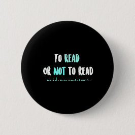 Chapa Redonda De 5 Cm Para leer o no leer…