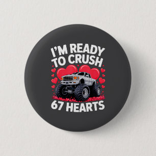 Chapa Redonda De 5 Cm Para Preparar el Monstruo de 67 Corazones Crush