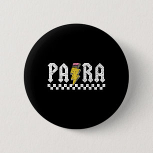 Chapa Redonda De 5 Cm Para Squad Paraprofesional Para Maestro