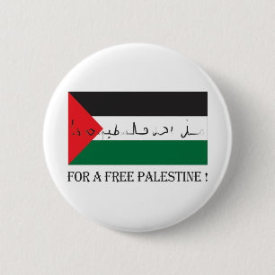 Chapa Redonda De 5 Cm ¡Para una Palestina libre!