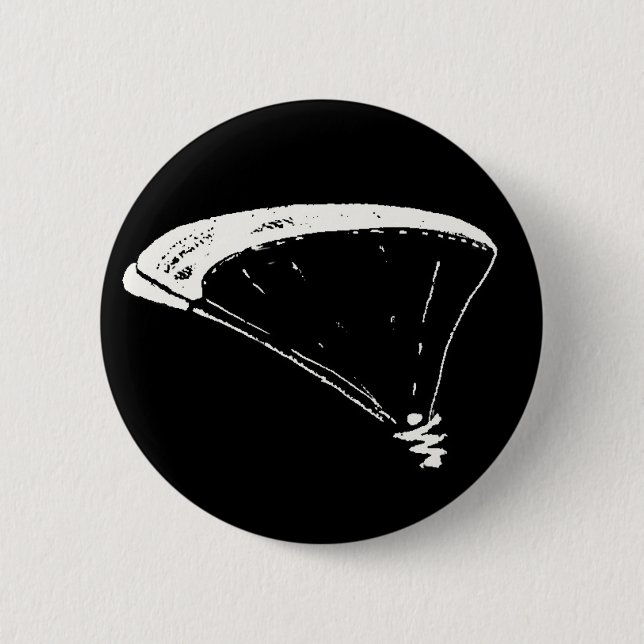 Chapa Redonda De 5 Cm Paragliding (Anverso)