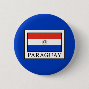 Chapa Redonda De 5 Cm Paraguay